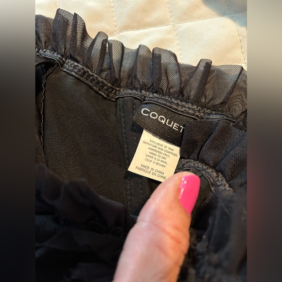 Coquette corset sz lrg and nylons - Picture 2 of 5